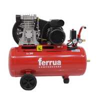Ferrua FB28/50 CM2 - Belt-driven Electric Air Compressor - 2 Hp Motor - 50 L