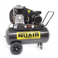 Nuair B 3800B/3M/100 TECH - Belt-driven Electric Air Compressor - 3 Hp Motor - 100 L