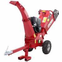 GeoTech-Pro PCS 155 BSE - Professional petrol garden shredder - B&amp;S engine - Electric start