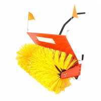 Accessory: SP 100 Garden Sweeper for two wheel tractor with 100 cm brush