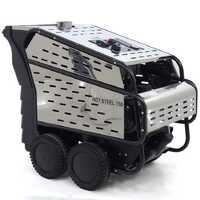 ITM - HOT STEEL 150/15 Professional Hot Water Pressure Washer - Three-phase - 150 bar - 900 l/h - INOX