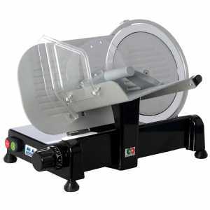 ALA 2000 GP250E BLACK - Meat Slicer with 250 mm Hardened Blade - 140W