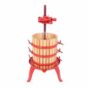 4 L - &Oslash; 15 cm hand-operated wine press - grape press to make wine at home