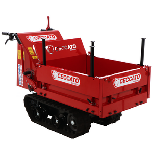 CECCATO CINGOLONE Tracked Power Barrow - Extendable body - 350 kg Load capacity