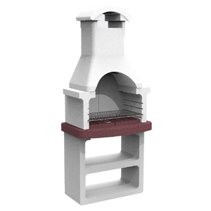 Linea VZ Rimini New - Masonry Charcoal Barbecue