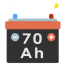 70 Ah (70 Amperes) battery