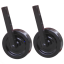 Pair of small adjustable wheels