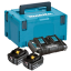 Kit Energy MAKITA 2 18V 5ah Batteries - Briefcase