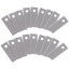 Kit of 18 blades for robot lawn mowers